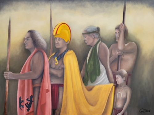 Native Pride - click to enlarge - copyright 2005 Florence Rittner - size 30"x40"